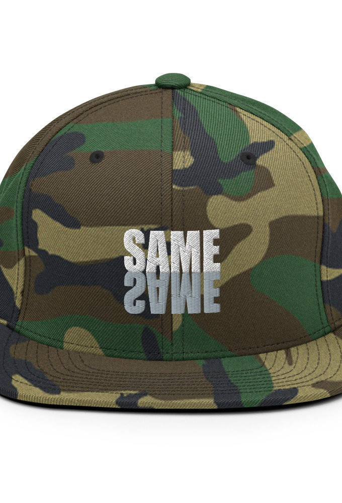 "Same same..." unknown Snapback Hat