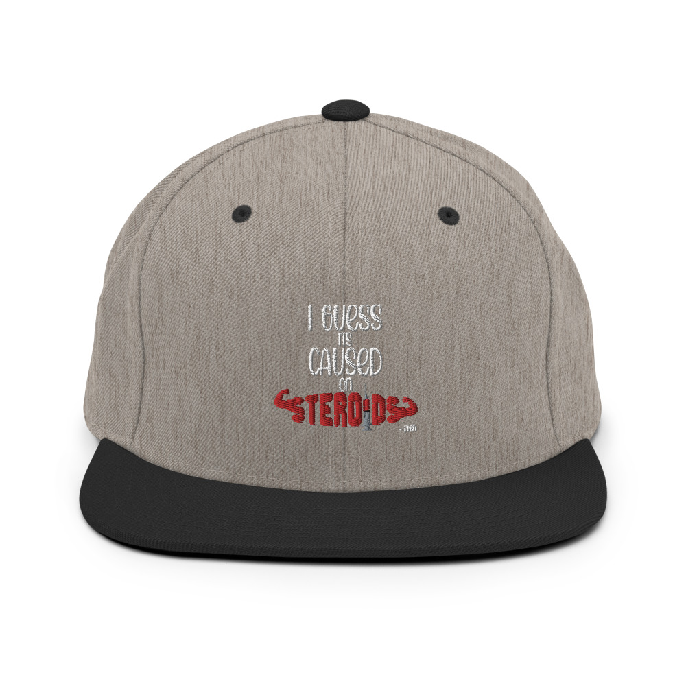 I guess its caused on steroids. -Sven Snapback Hat - Image 16