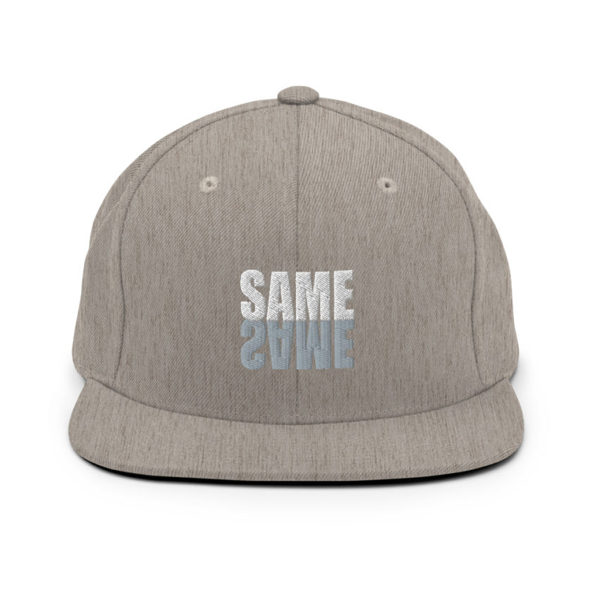 "Same same..." unknown Snapback Hat - Image 19