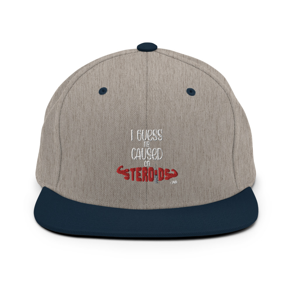 I guess its caused on steroids. -Sven Snapback Hat - Image 17
