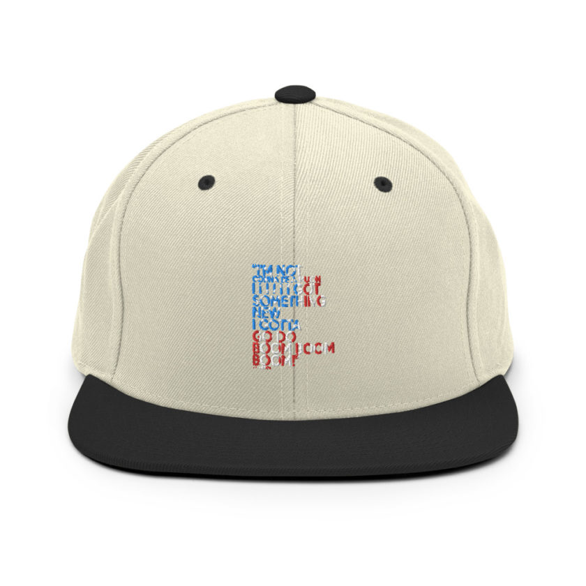 Im not gonna be a muon, I I I I I I got something new I gotta go do boom boom boom! Snapback Hat - Image 20
