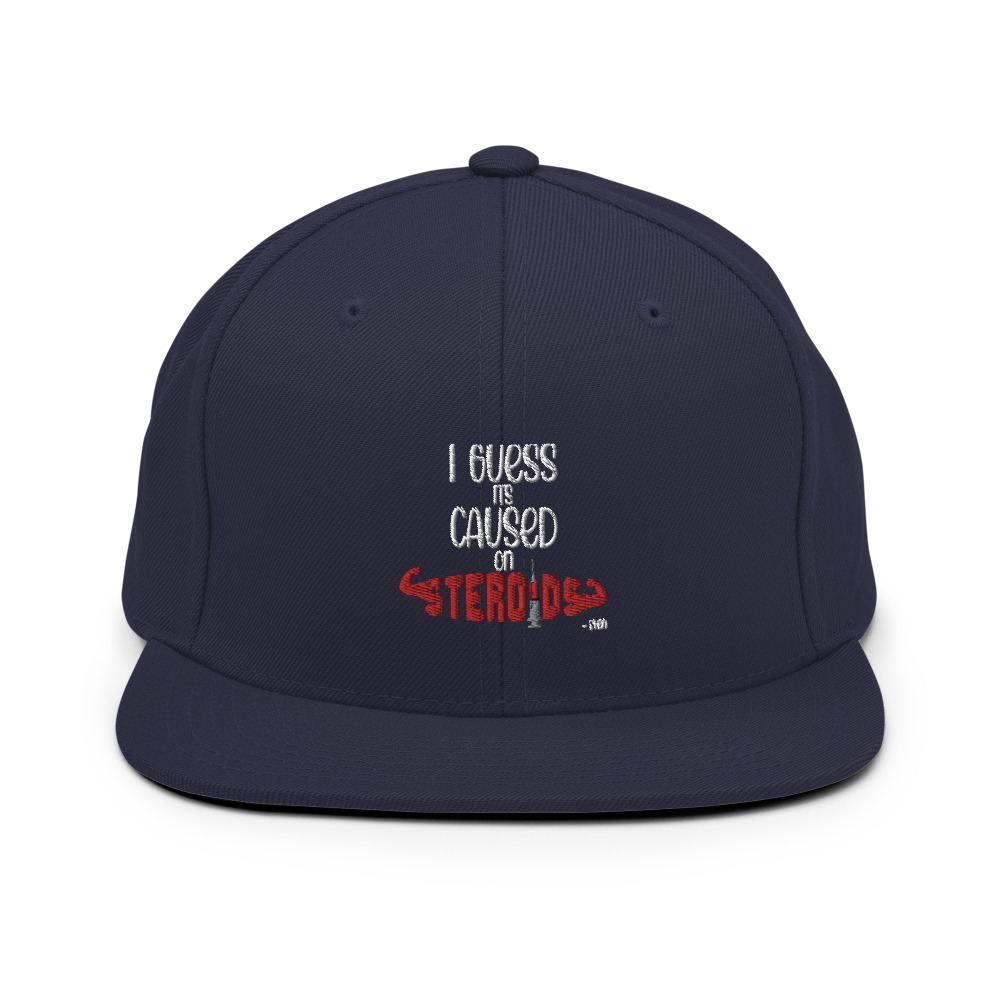 I guess its caused on steroids. -Sven Snapback Hat - Image 9