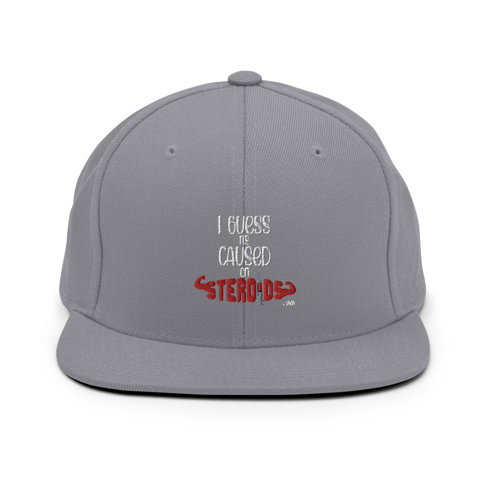 I guess its caused on steroids. -Sven Snapback Hat - Image 15