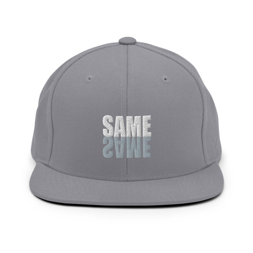 "Same same..." unknown Snapback Hat - Image 15