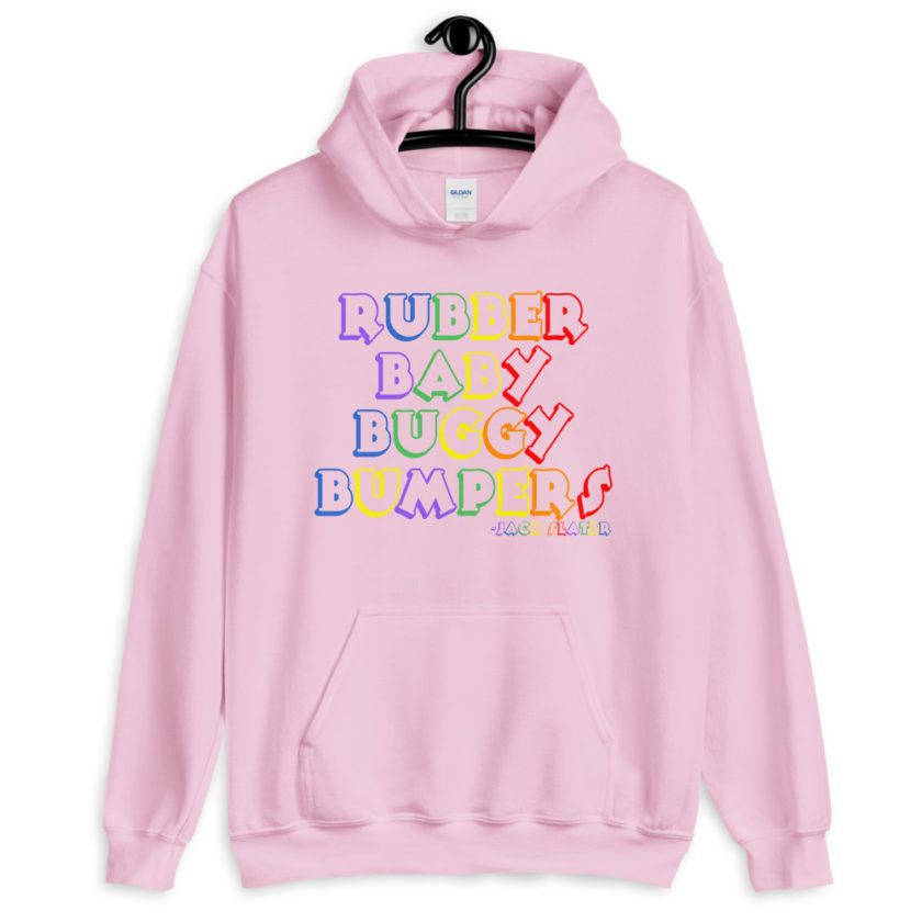 Rubber baby buggy bumpers Unisex Hoodie - Image 11