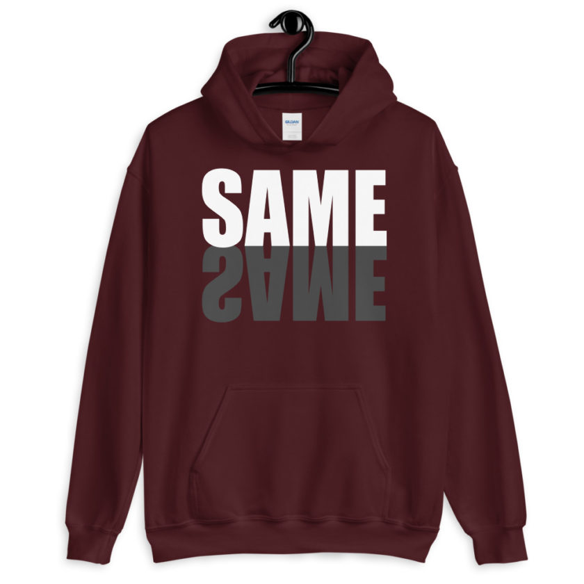 "Same same..." unknown Unisex Hoodie - Image 4