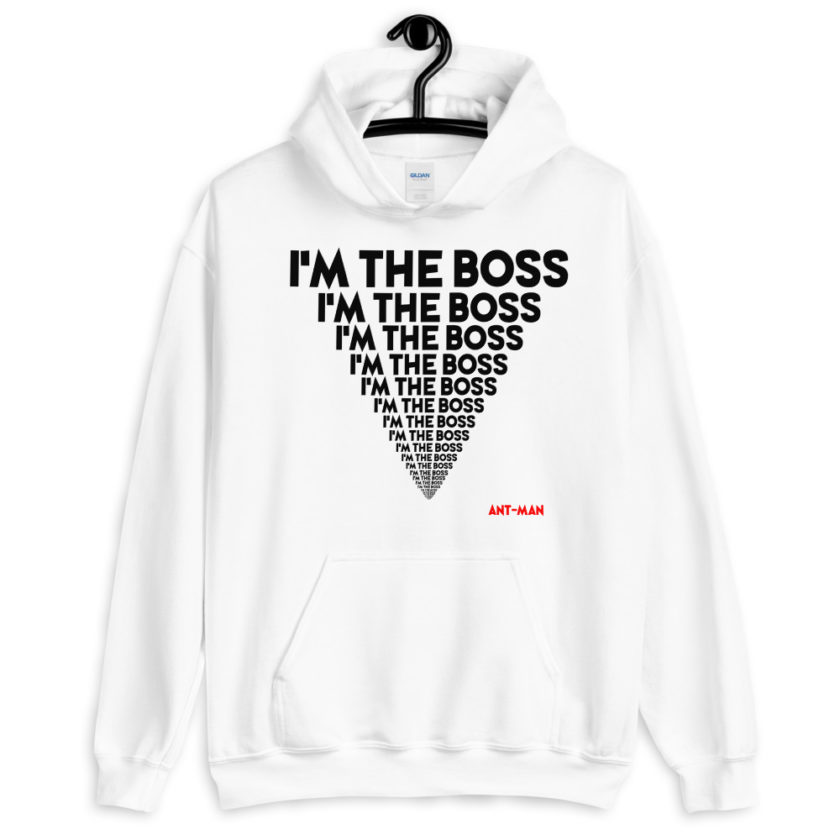 I'm the boss, I'm the boss I'm the boss... Ant-Man Unisex Hoodie - Image 8