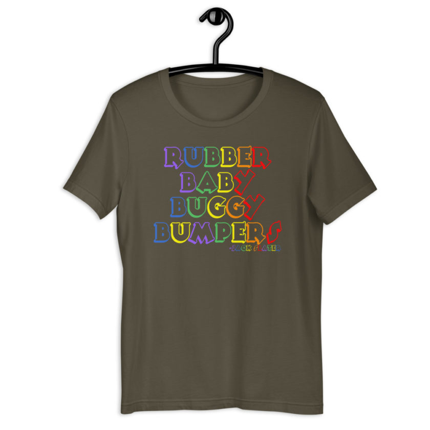 Rubber baby buggy bumpers Short-Sleeve Unisex T-Shirt - Image 6