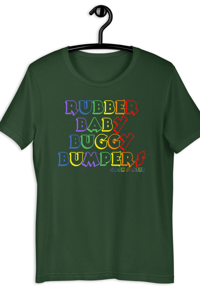 Rubber baby buggy bumpers Short-Sleeve Unisex T-Shirt