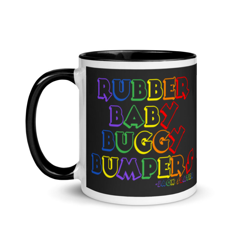 Rubber baby buggy bumpers Mug with Color Inside