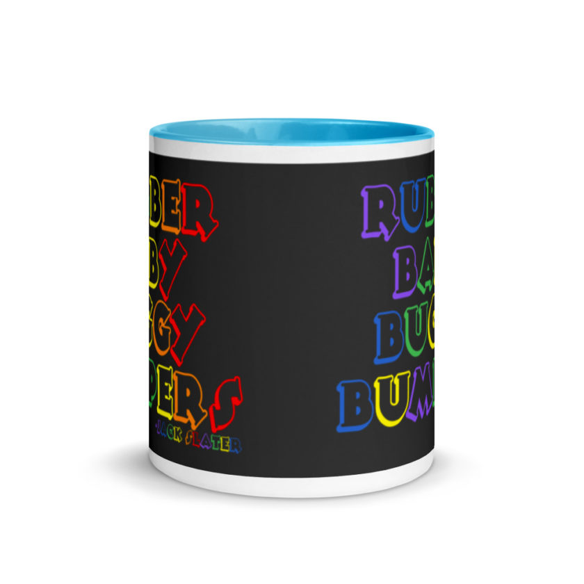 Rubber baby buggy bumpers Mug with Color Inside - Image 11