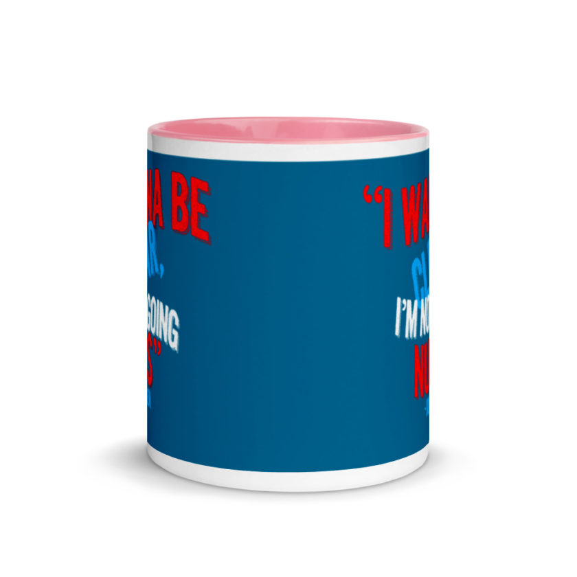 I wanna be clear, I'm not going nuts Mug with Color Inside - Image 14