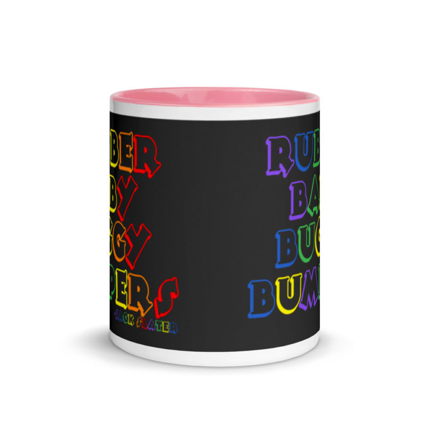 Rubber baby buggy bumpers Mug with Color Inside - Image 14