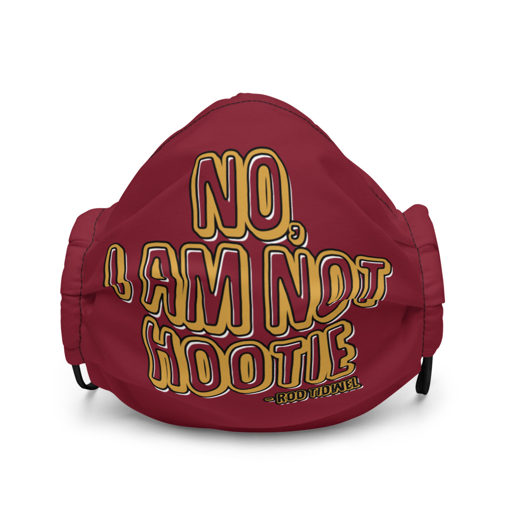 No I am not hootie. Premium face mask - Image 2