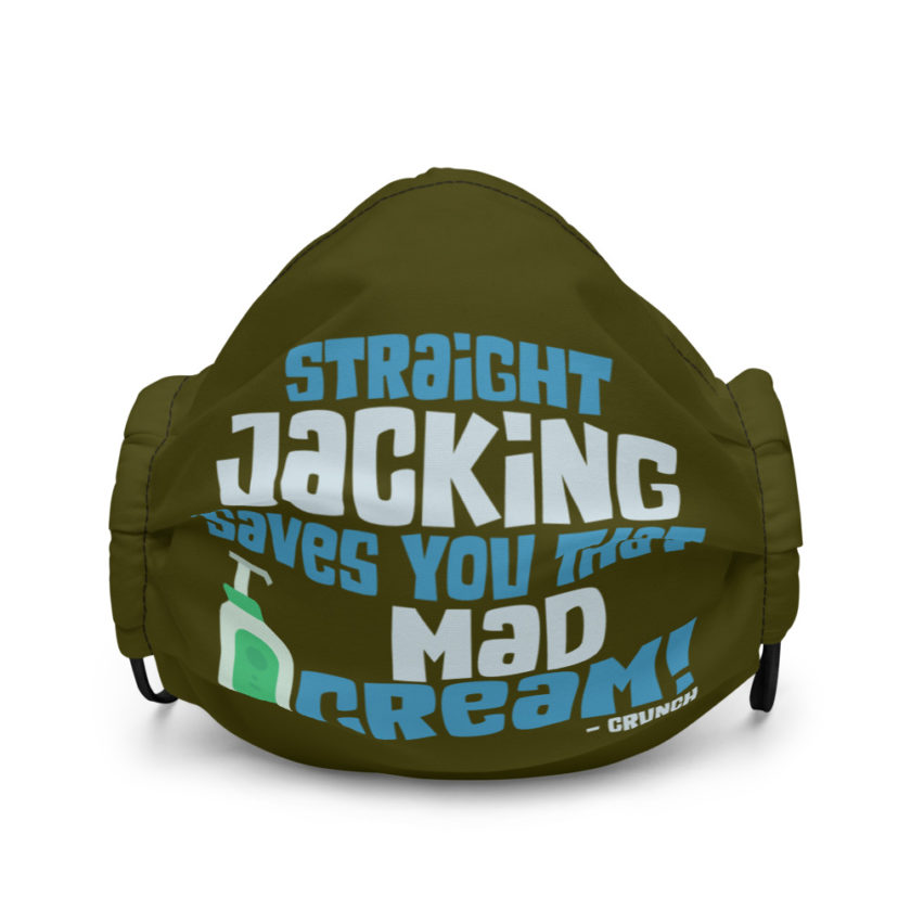 Straight jacking saves you that mad cream!  Premium face mask - Image 2