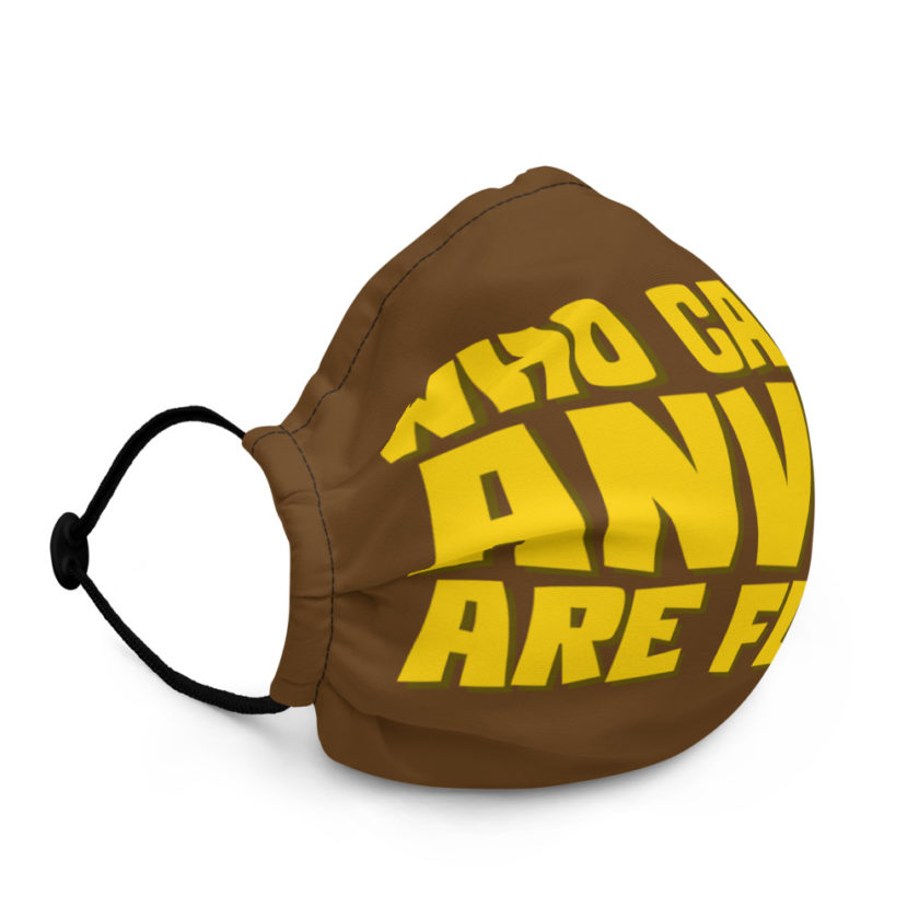 Who cares...anvils are funny...skippy  Premium face mask - Image 3