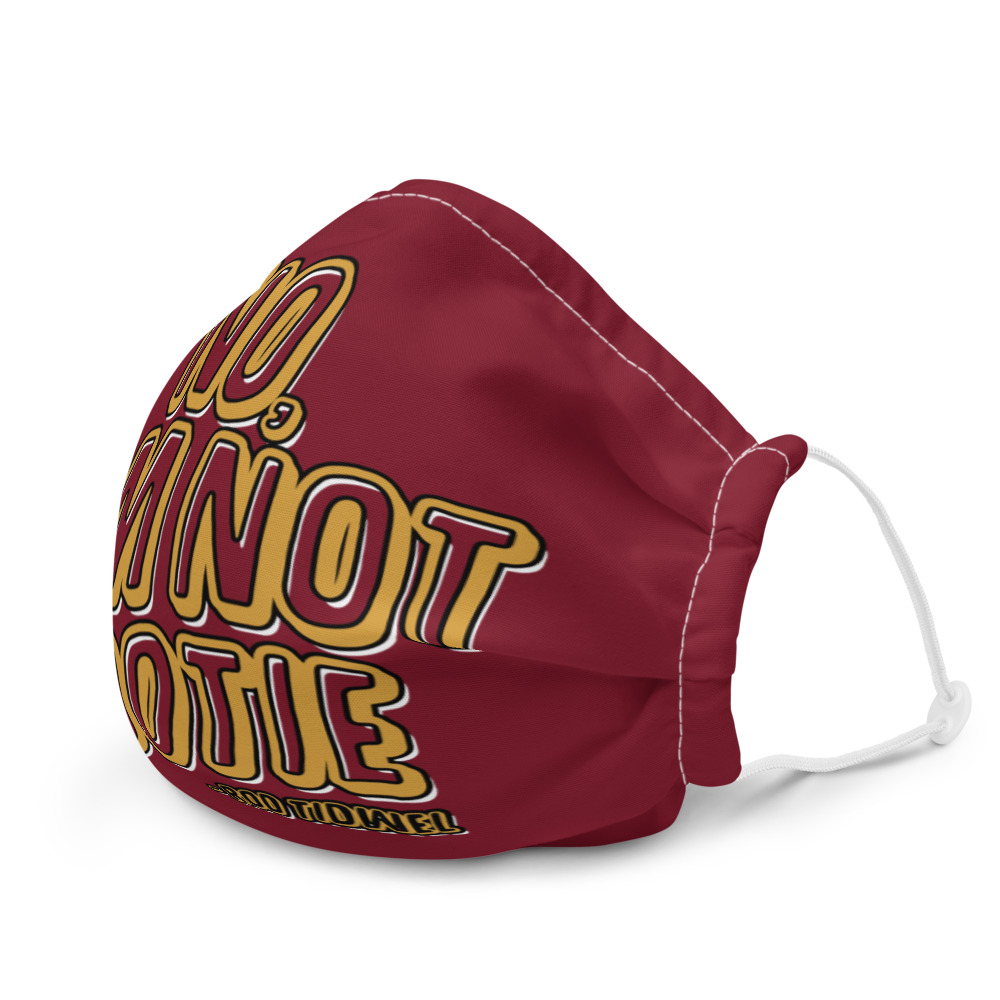 No I am not hootie. Premium face mask - Image 6