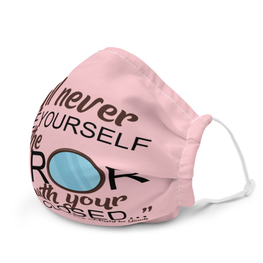 You'll never see yourself in the mirror with your eyes closed - They Might be Giants  Premium face mask - Image 6