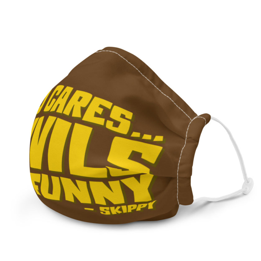 Who cares...anvils are funny...skippy  Premium face mask - Image 6