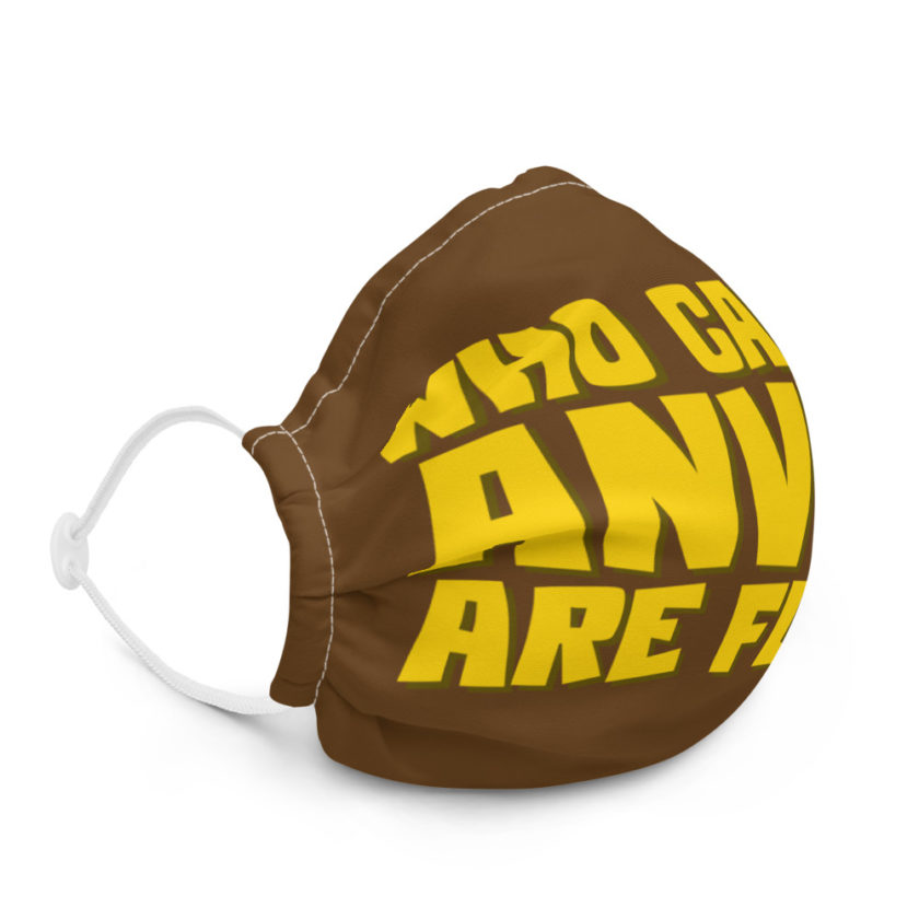 Who cares...anvils are funny...skippy  Premium face mask - Image 5