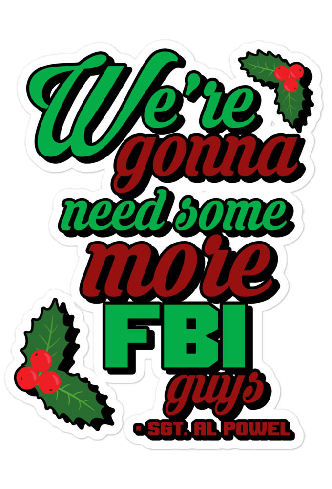 We're gonna need some more FBI guys.  Bubble-free stickers
