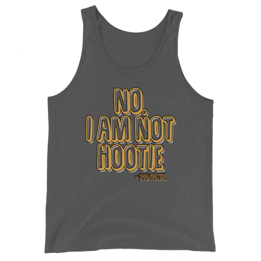 No I am not hootie.  Unisex Tank Top