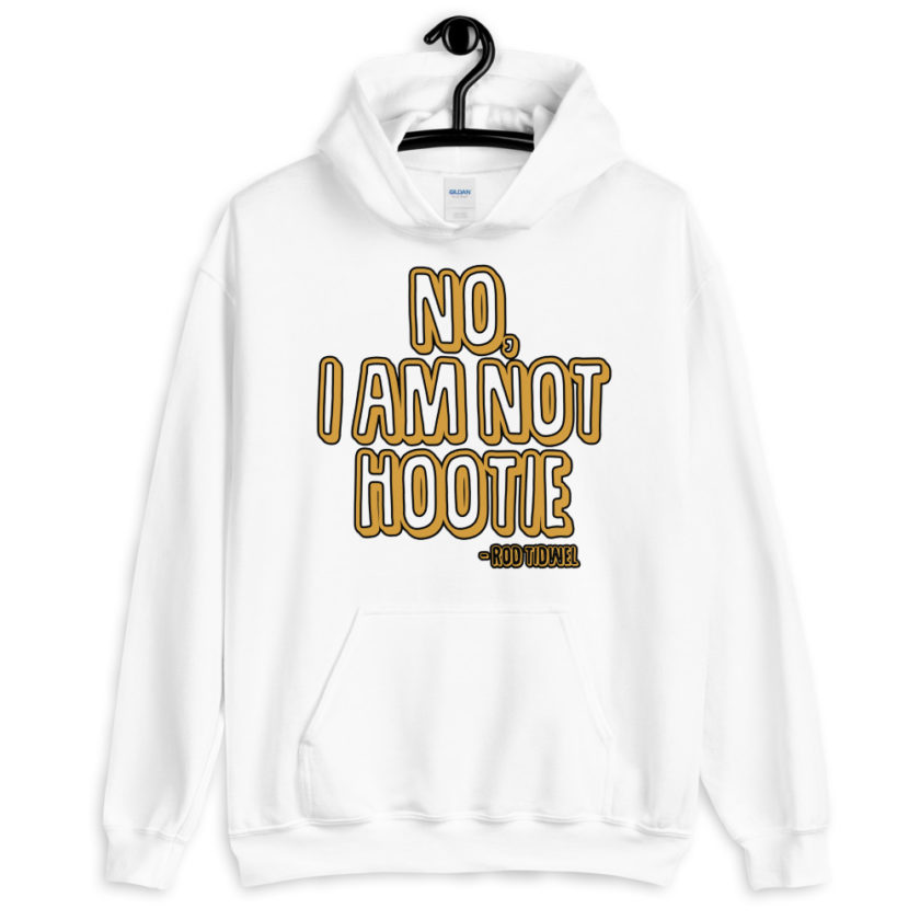 No I am not hootie.  Unisex Hoodie - Image 2