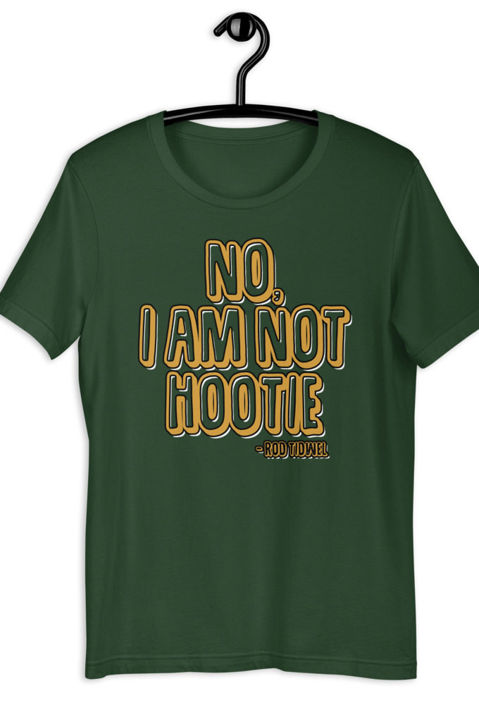 No I am not hootie. Short-Sleeve Unisex T-Shirt