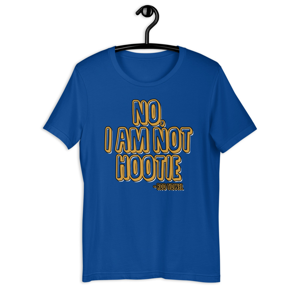 No I am not hootie. Short-Sleeve Unisex T-Shirt - Image 5