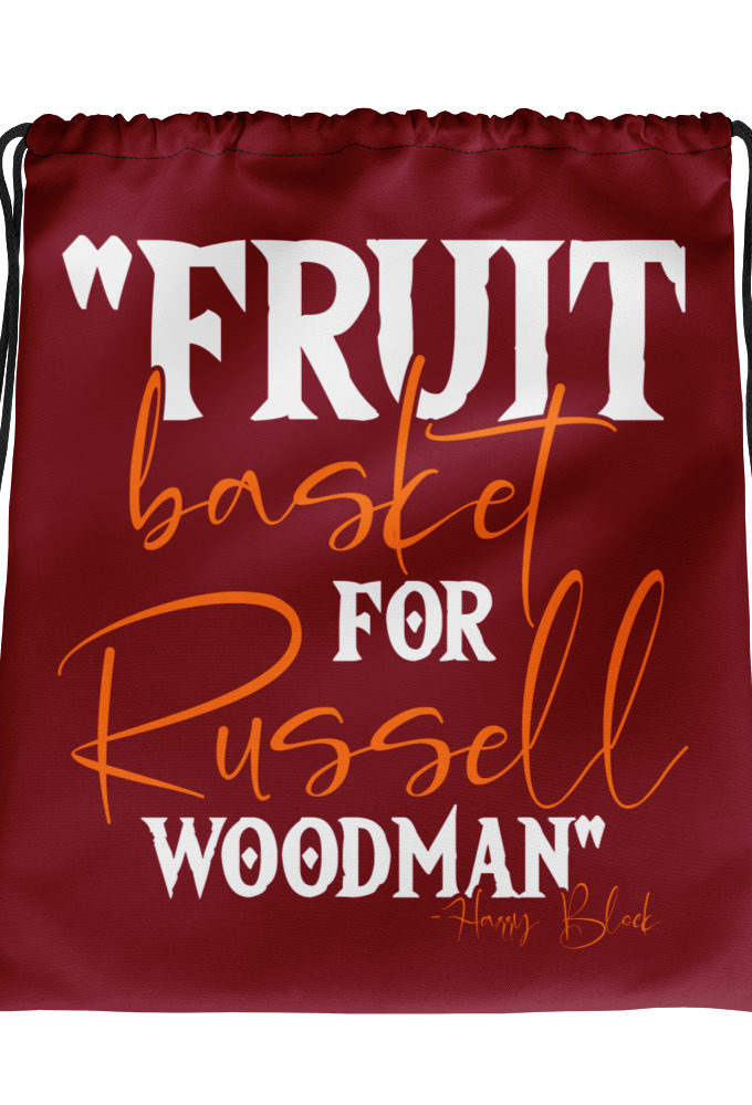 Fruit basket for Russell woodman Drawstring bag