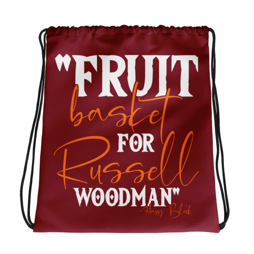 Fruit basket for Russell woodman Drawstring bag