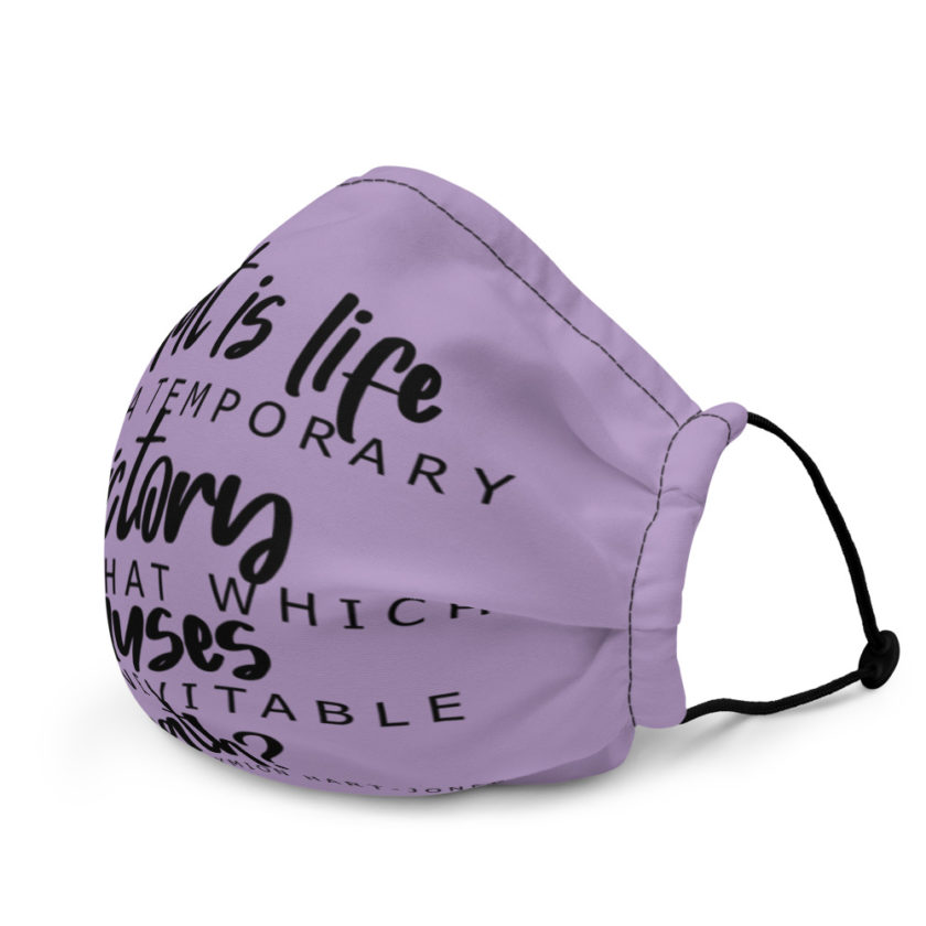What is life but a temporary victory over that which causes our inevitable death? Endimian Premium face mask - Image 4