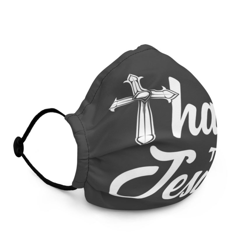 Thank the Jesuses Premium face mask - Image 3