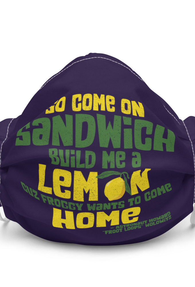 So come on sandwich build me a lemon cuz froggy wants to come home Premium face mask