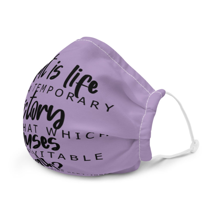 What is life but a temporary victory over that which causes our inevitable death? Endimian Premium face mask - Image 6