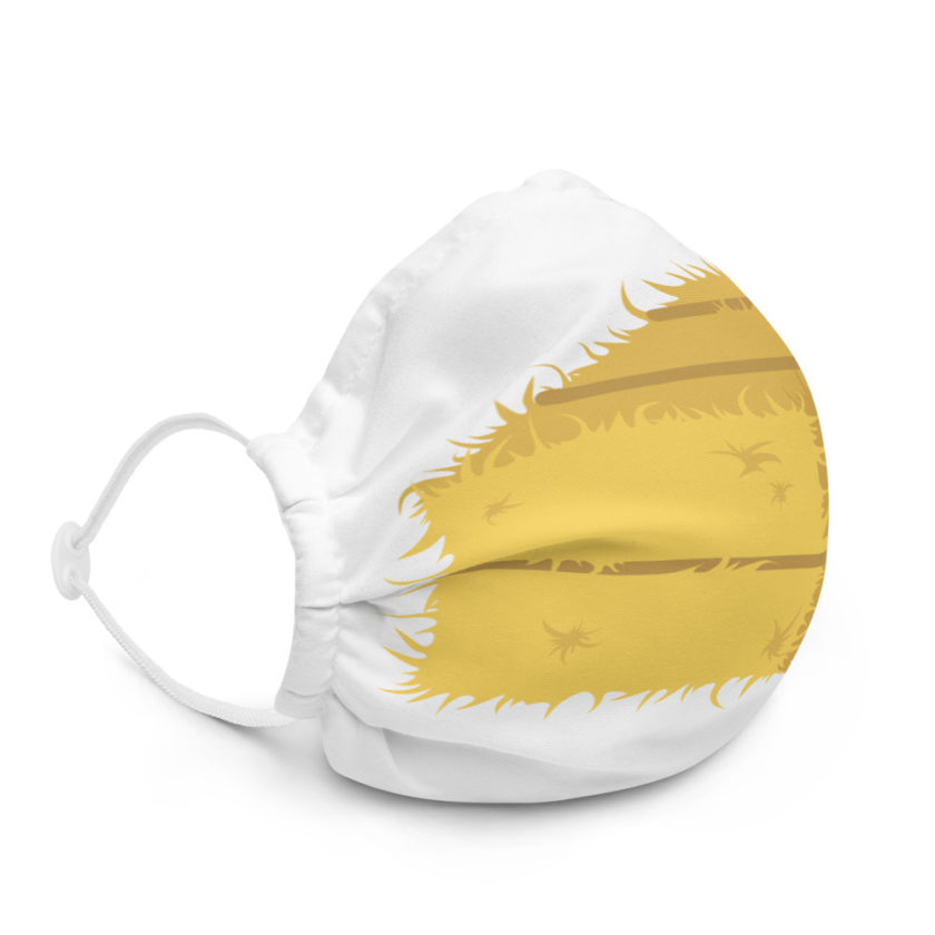 Hay! Bale of hay Premium face mask - Image 5