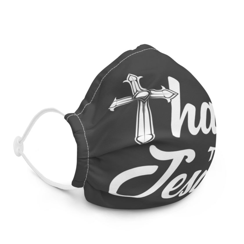 Thank the Jesuses Premium face mask - Image 5