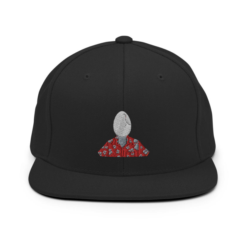 Egg head from 50 firsts dates Snapback Hat - Image 3