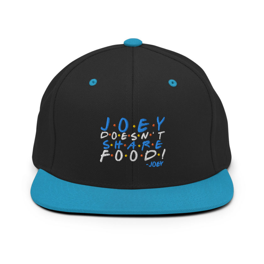 Joey doesn't share food! Snapback Hat - Image 6