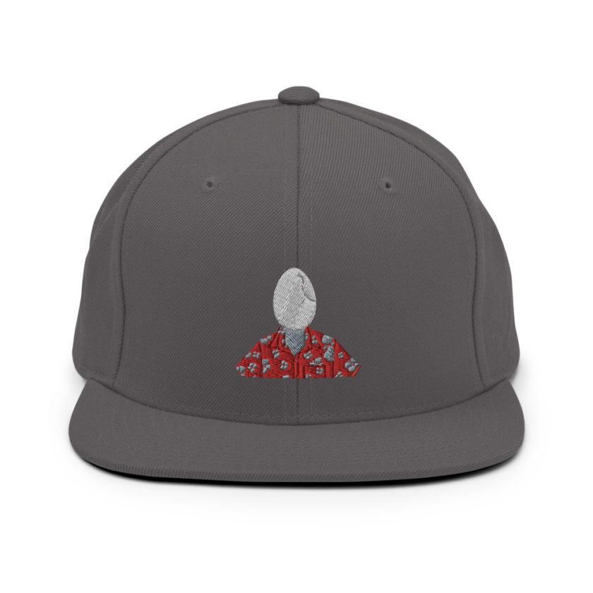 Egg head from 50 firsts dates Snapback Hat - Image 15