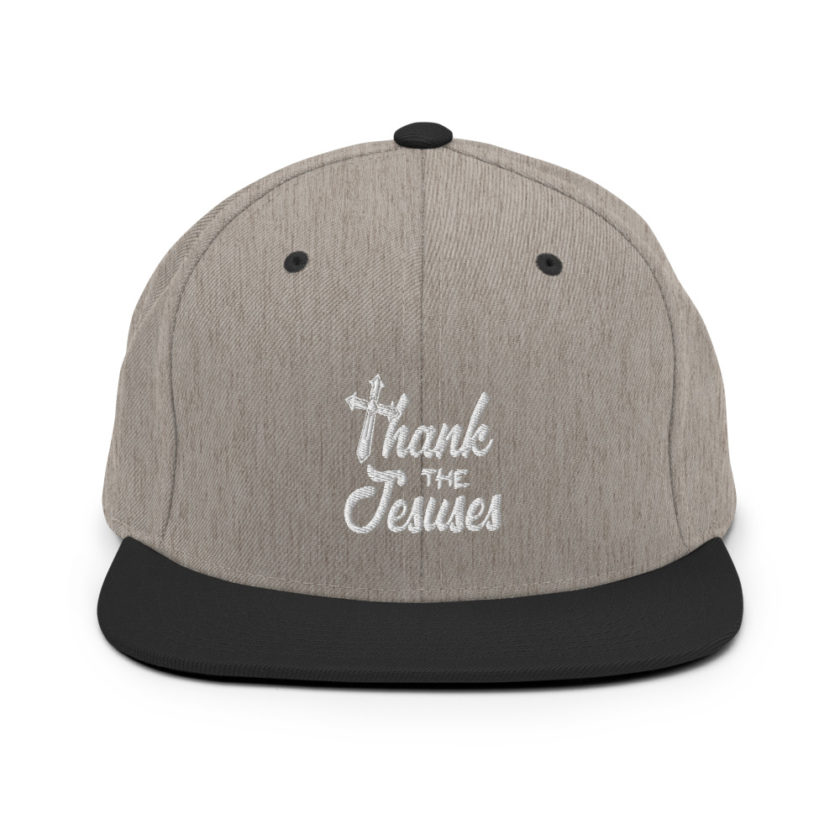 Thank the Jesuses Snapback Hat - Image 16