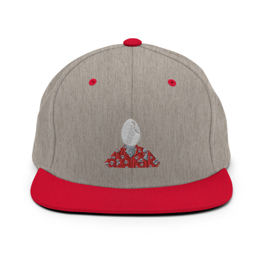 Egg head from 50 firsts dates Snapback Hat - Image 17