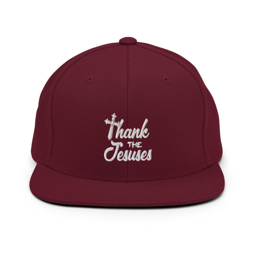 Thank the Jesuses Snapback Hat - Image 8