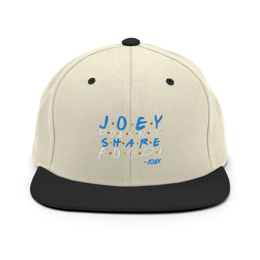 Joey doesn't share food! Snapback Hat - Image 19