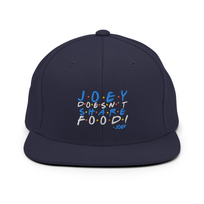 Joey doesn't share food! Snapback Hat - Image 10