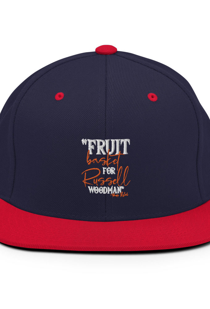 Fruit basket for Russell woodman Snapback Hat