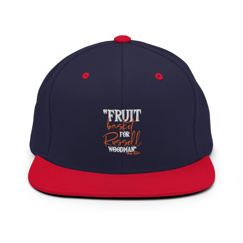 Fruit basket for Russell woodman Snapback Hat