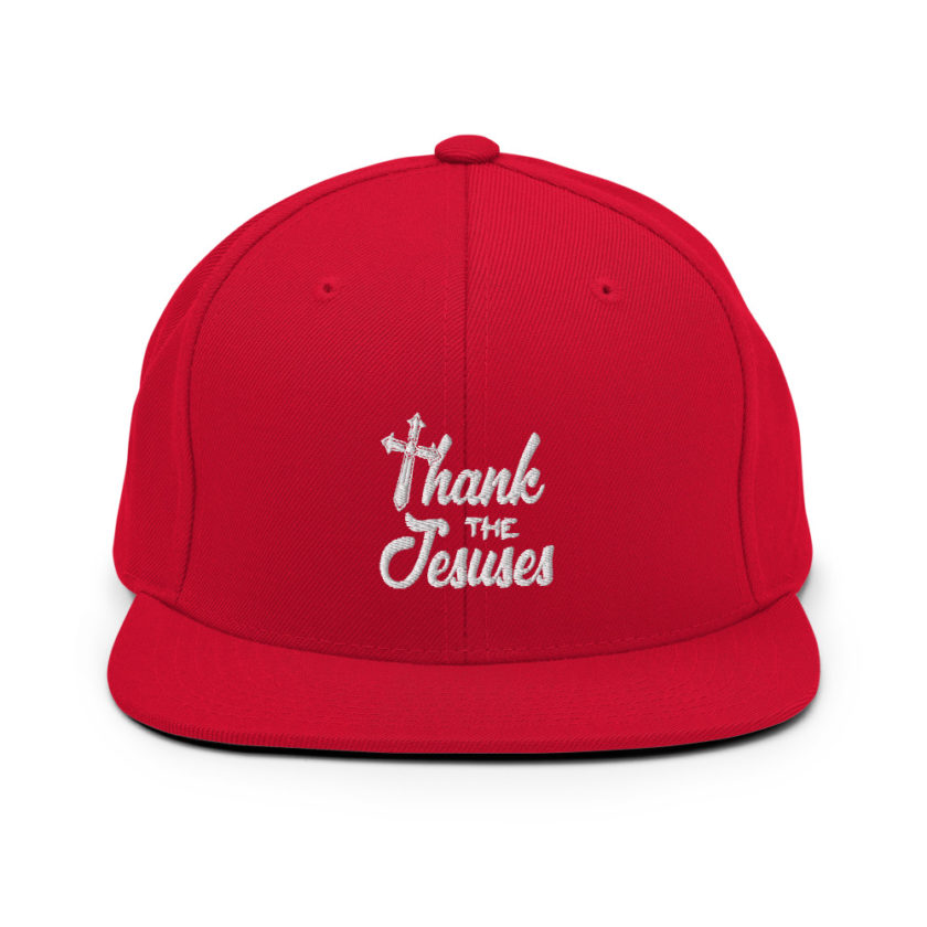 Thank the Jesuses Snapback Hat - Image 12
