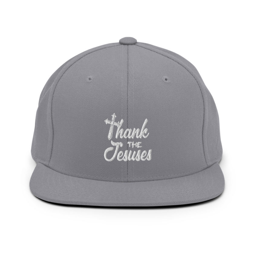 Thank the Jesuses Snapback Hat - Image 15