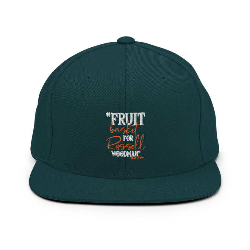 Fruit basket for Russell woodman Snapback Hat - Image 11